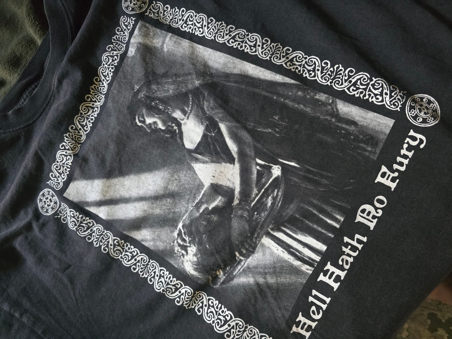Customer photo review of Hell Hath No Fury Oversized Tee