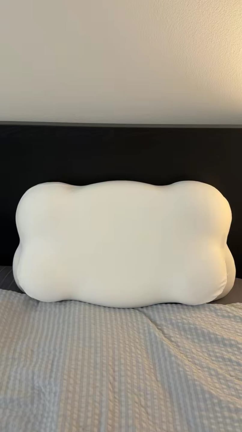 Customer photo review of CloudAlign™ Pillow