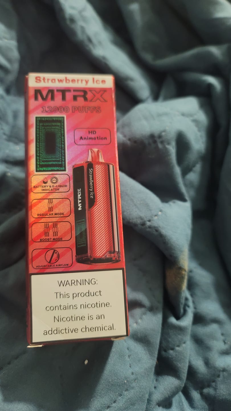 Customer photo review of Strawberry Ice - MTRX 12000