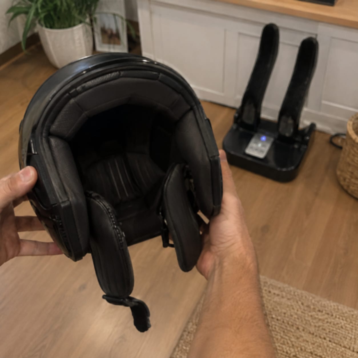 Customer photo review of Helmet Care Machine