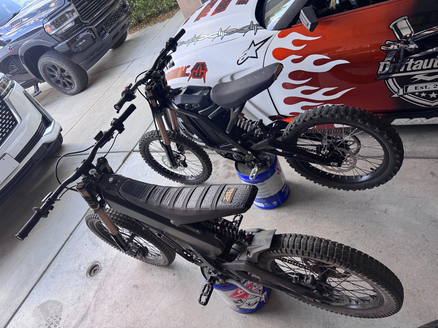 Customer photo review of Custom Seat Cover: Talaria XXX