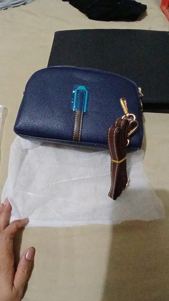 Customer photo review of Charlotte | Women's Leather Crossbody Bag
