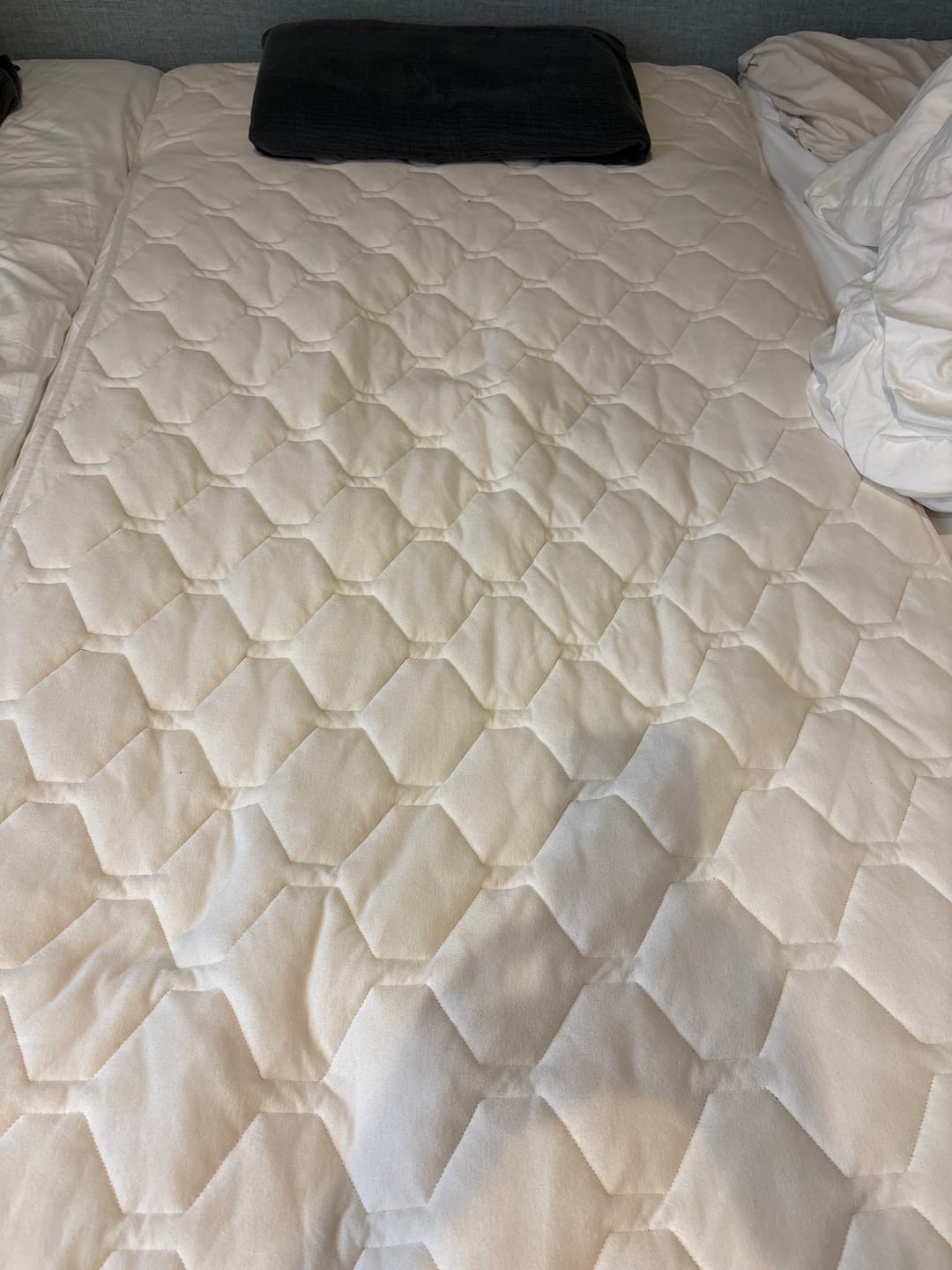 Customer photo review of SLEEP HEXAGON　ホルミシス敷パッド