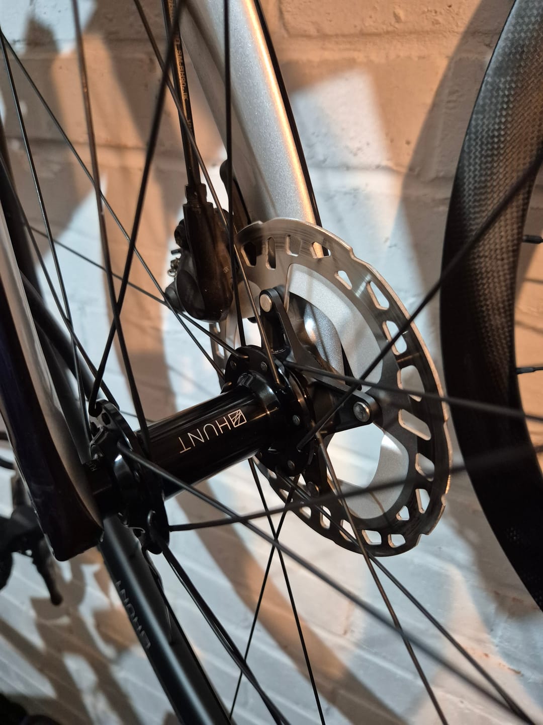 Customer photo review of Shimano RT-MT800 Ice Tech Freeza Centre Lock Disc Rotor