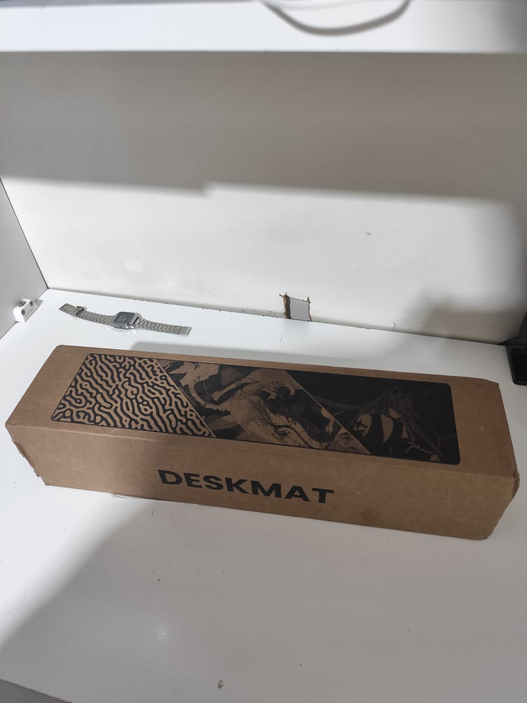 Customer photo review of Wraith Studio Daydream Deskmat
