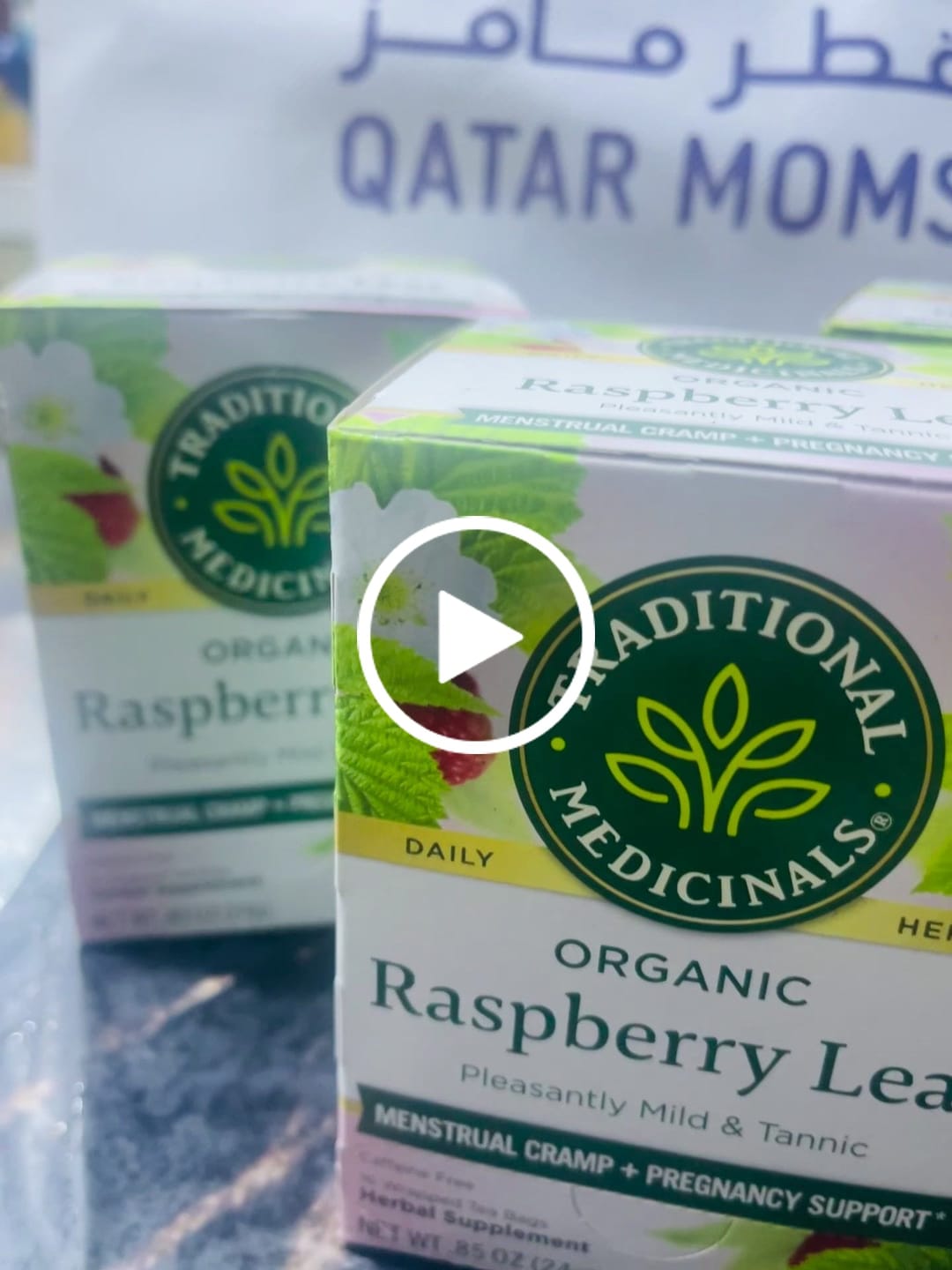 Customer video review of Traditional Medicinals Organic Raspberry Leaf Tea, Supports Healthy Pregnancy and Soothes Menstrual Cramps