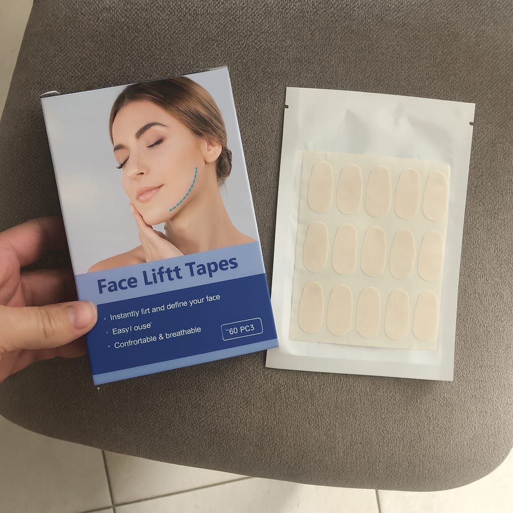 Customer photo review of Visage Lift nevidljive trakice za instant zatezanje lica 1+1 GRATIS