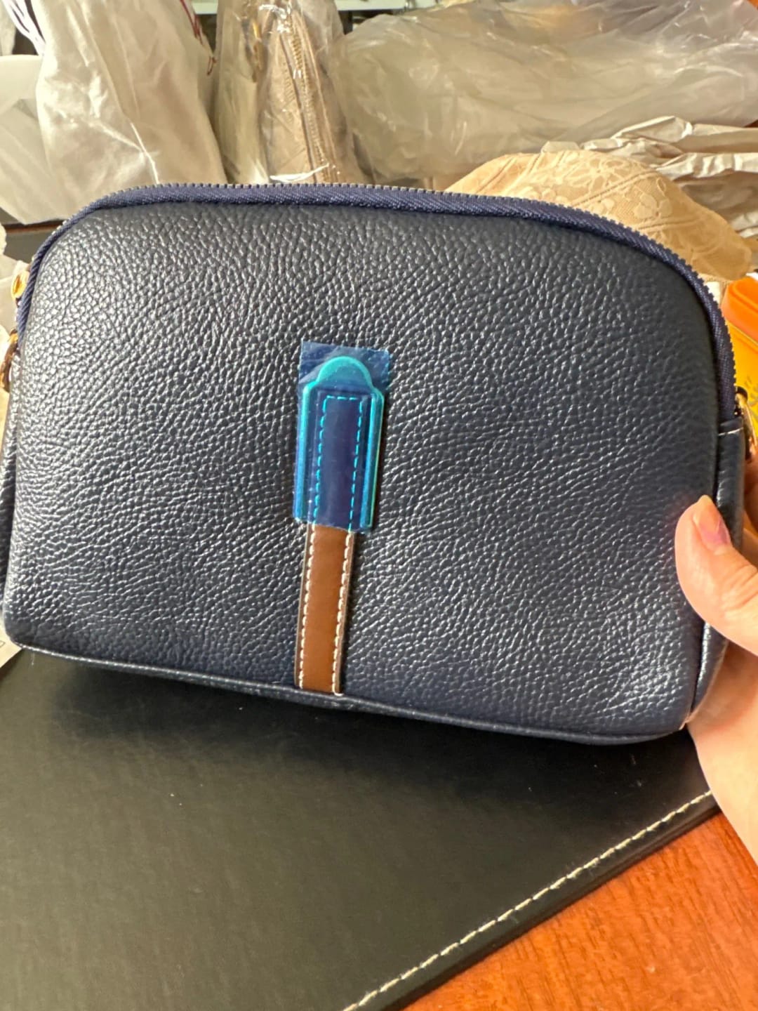 Customer photo review of Charlotte | Women's Leather Crossbody Bag