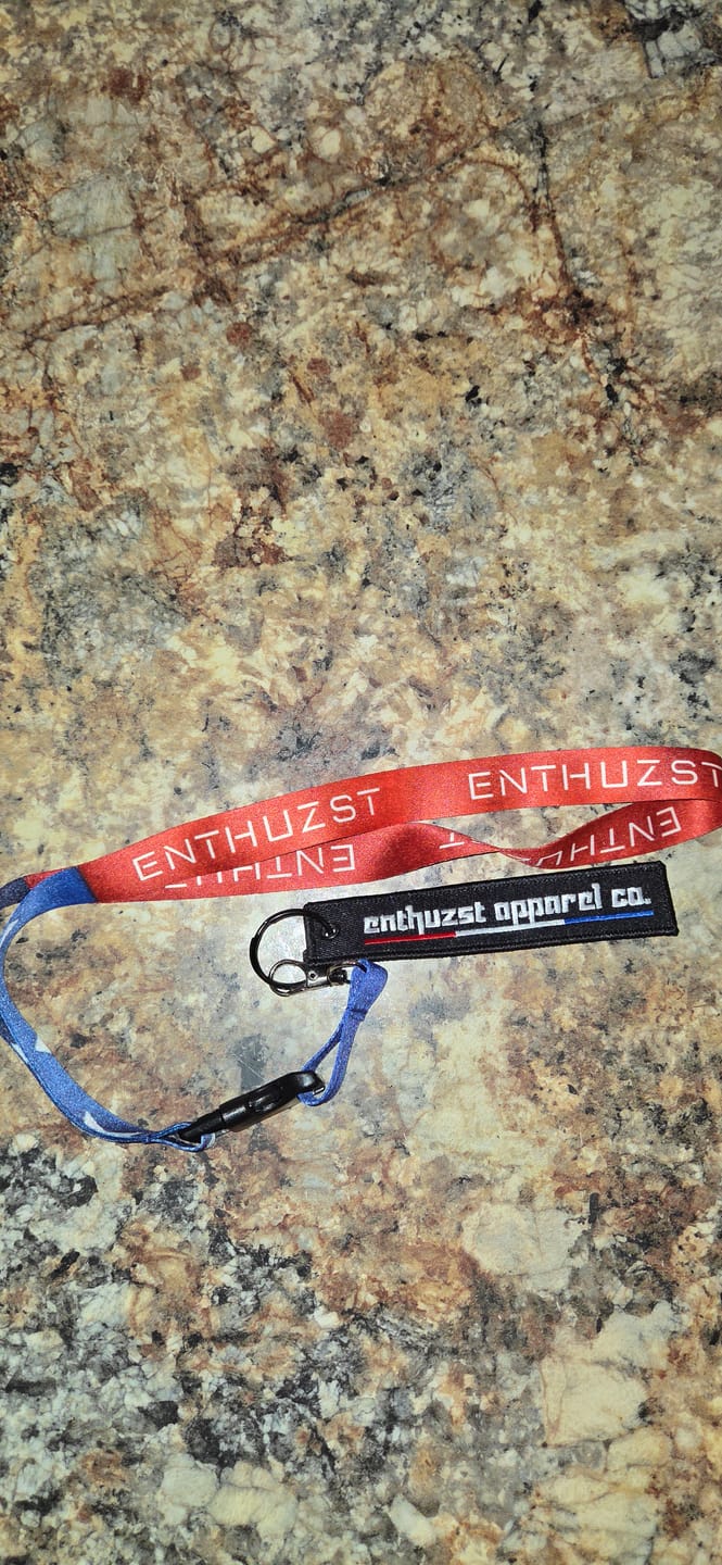 Customer photo review of RED WHITE & BLUE KEY TAG