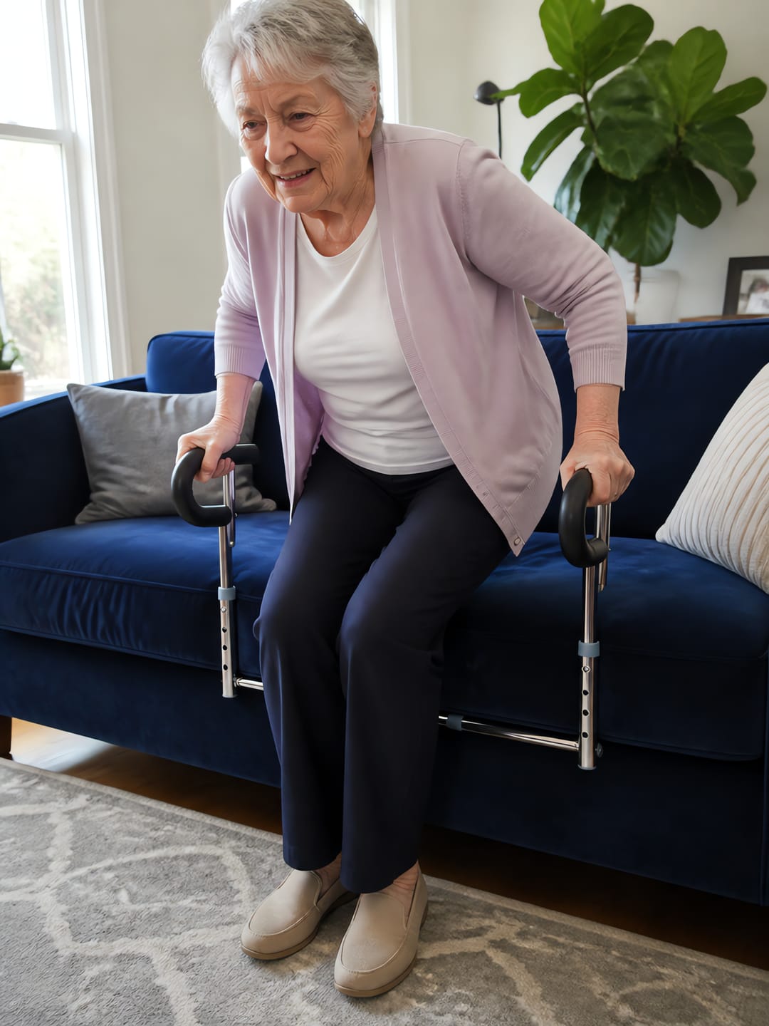 Customer photo review of Sofa Assist Bar