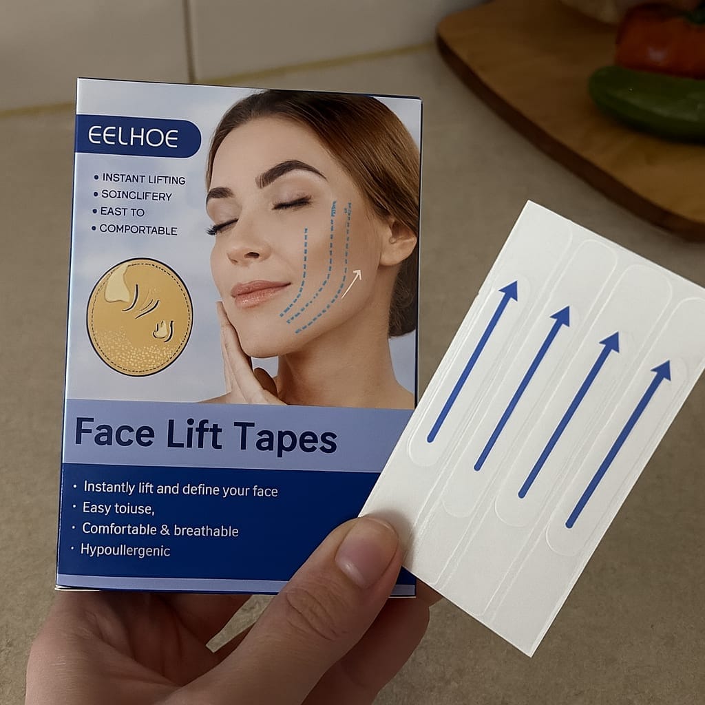 Customer photo review of Visage Lift nevidljive trakice za instant zatezanje lica 1+1 GRATIS