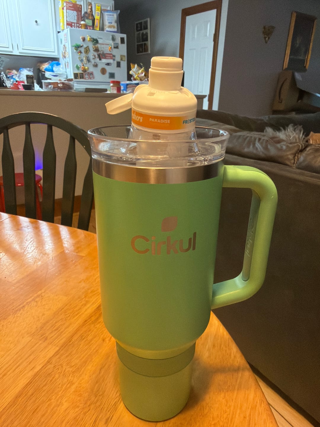 Customer photo review of Frosted Paradise Refresher