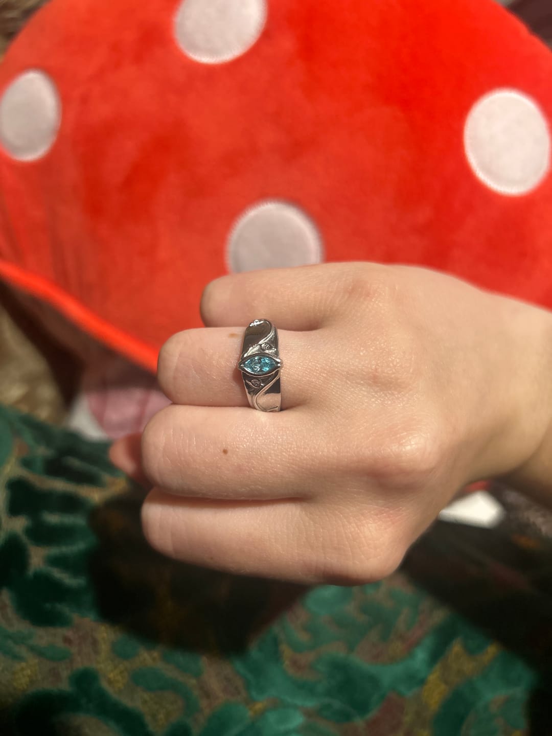 Customer photo review of BIRTHSTONE RINGS