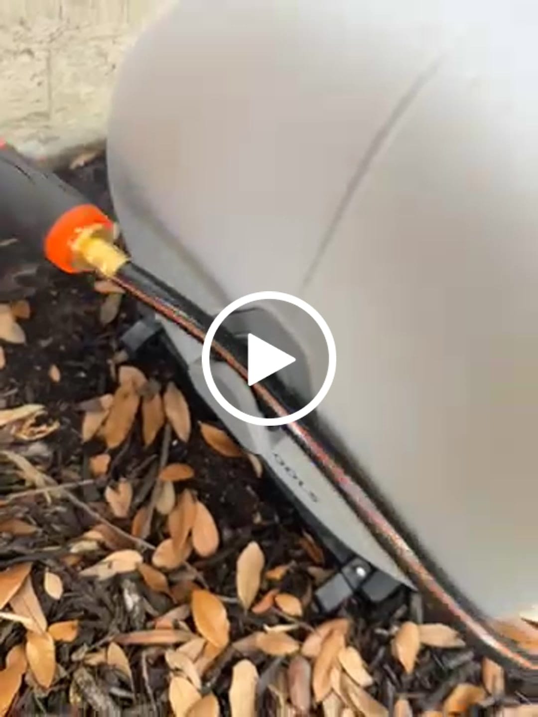 Customer video review of Ground-Mounted Retractable Hose Reel 82ft-130ft