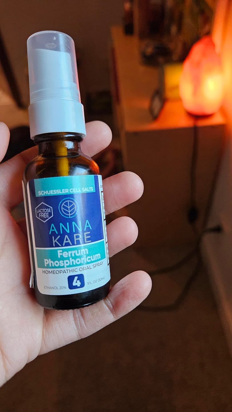 Customer photo review of Cell Salt Ferrum Phosphoricum #4
