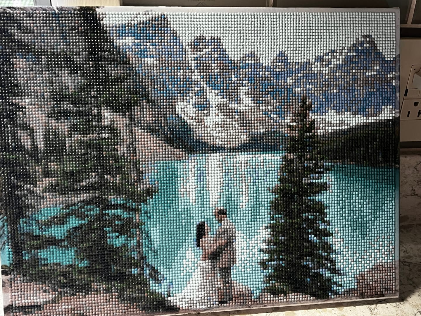 Customer photo review of Diamond Painting - Custom Photo