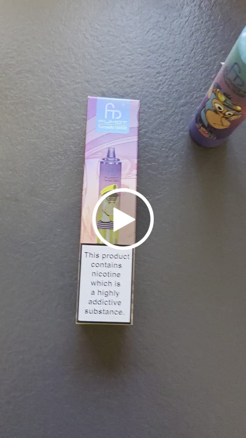 Customer video review of Tornado Vape 15000 - Blueberry Peach Ice