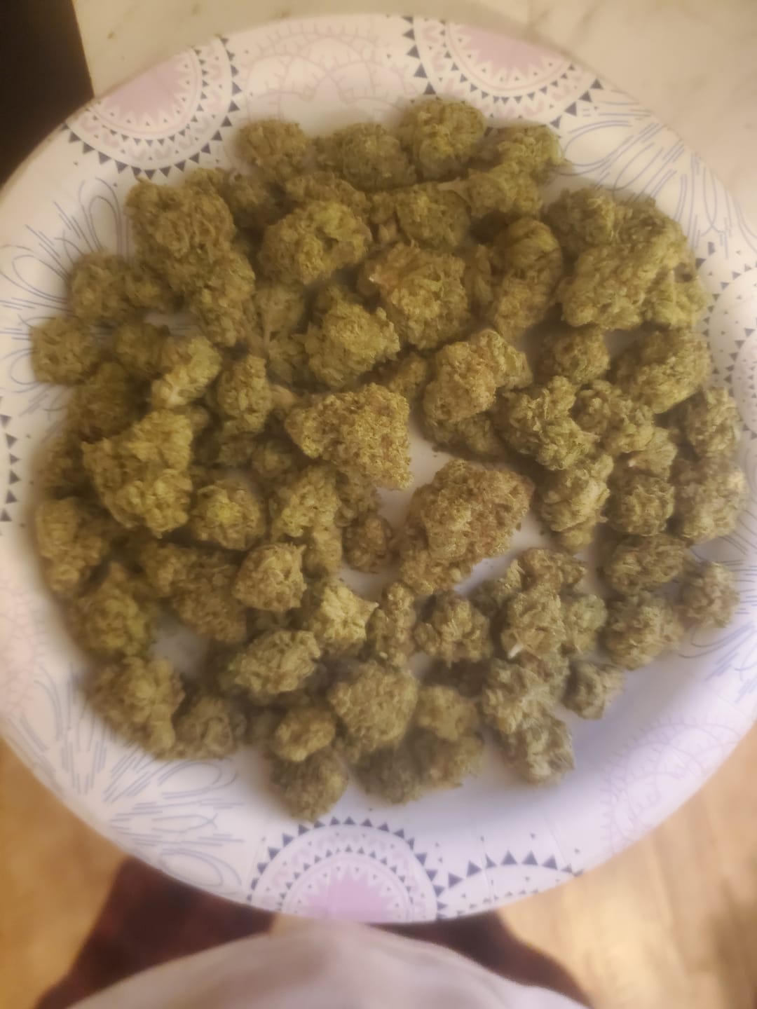 Customer photo review of Strawberry Cough THCA Flower