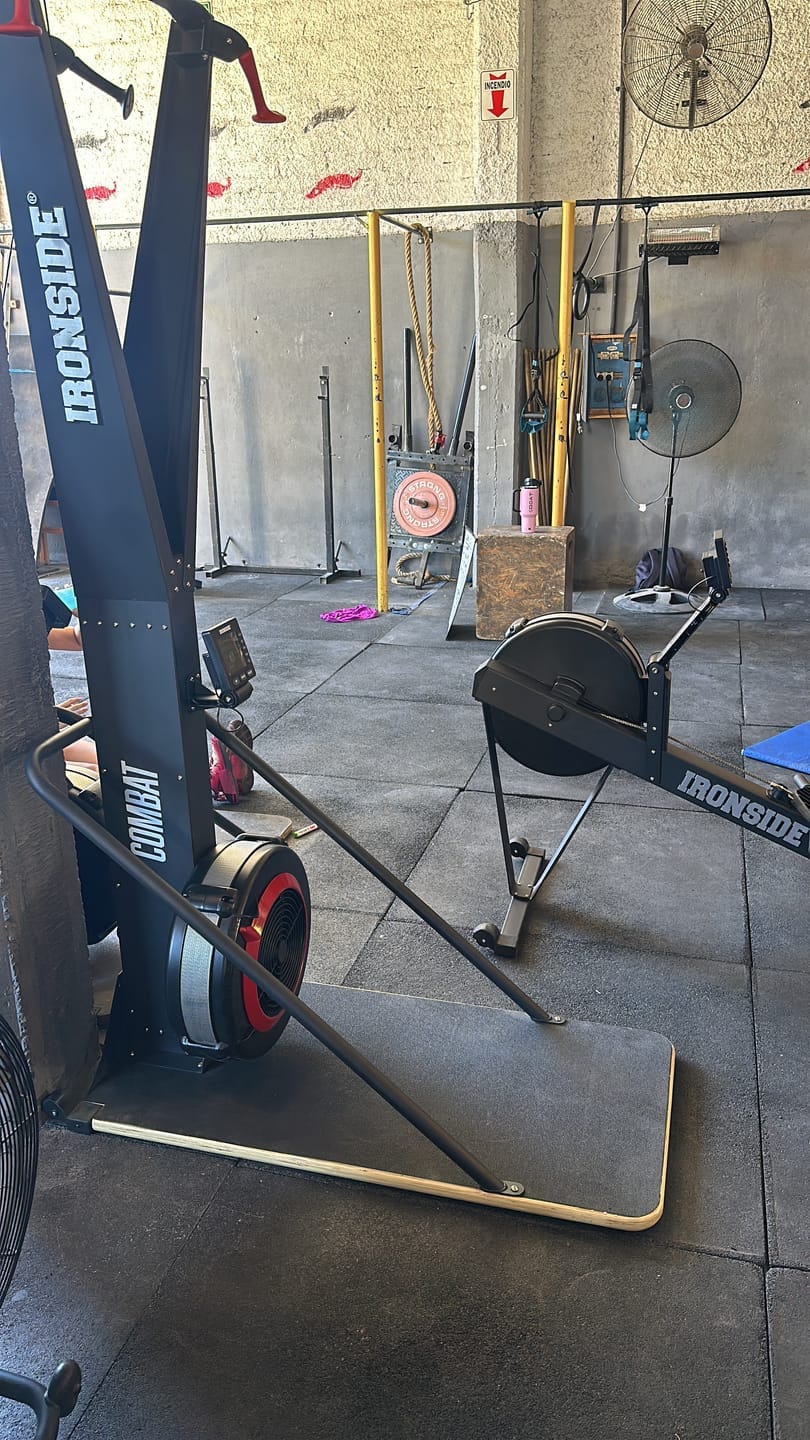 Customer photo review of IRONSIDE Rowing Machine + Ski Erg Combo
