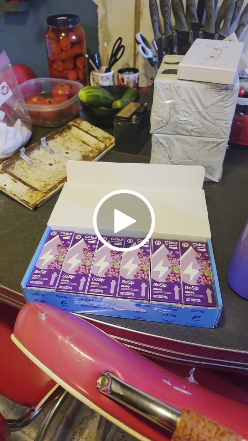 Customer video review of GoSip Grape
