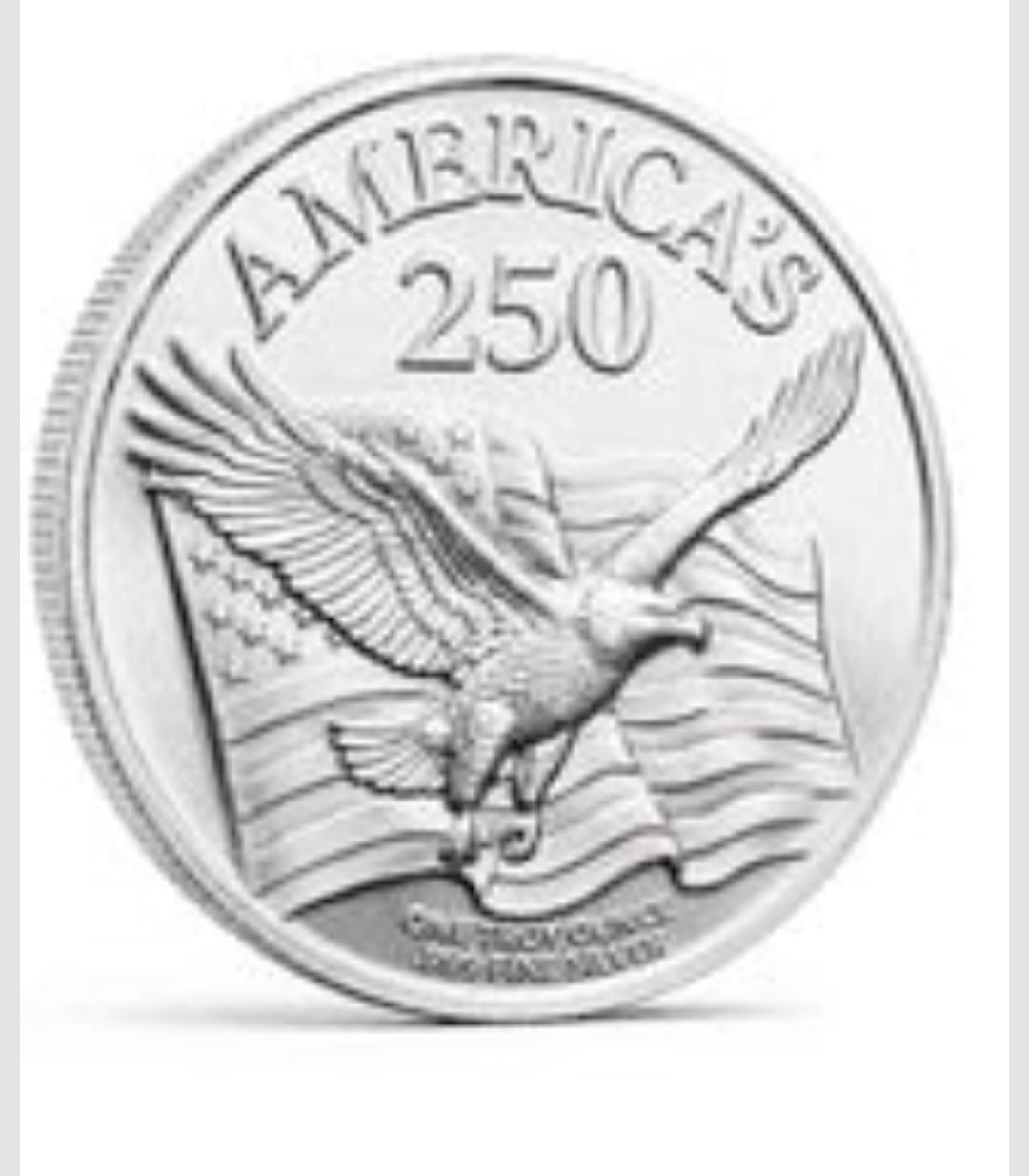 Customer photo review of America's 250 Limited Edition Fundraiser Silver Coin