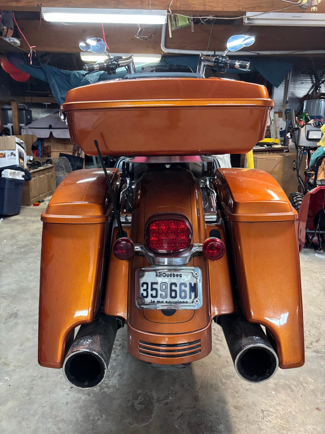 Customer photo review of Tour Trunk Pack Backrest Pad For Razor Tour Trunk Pack