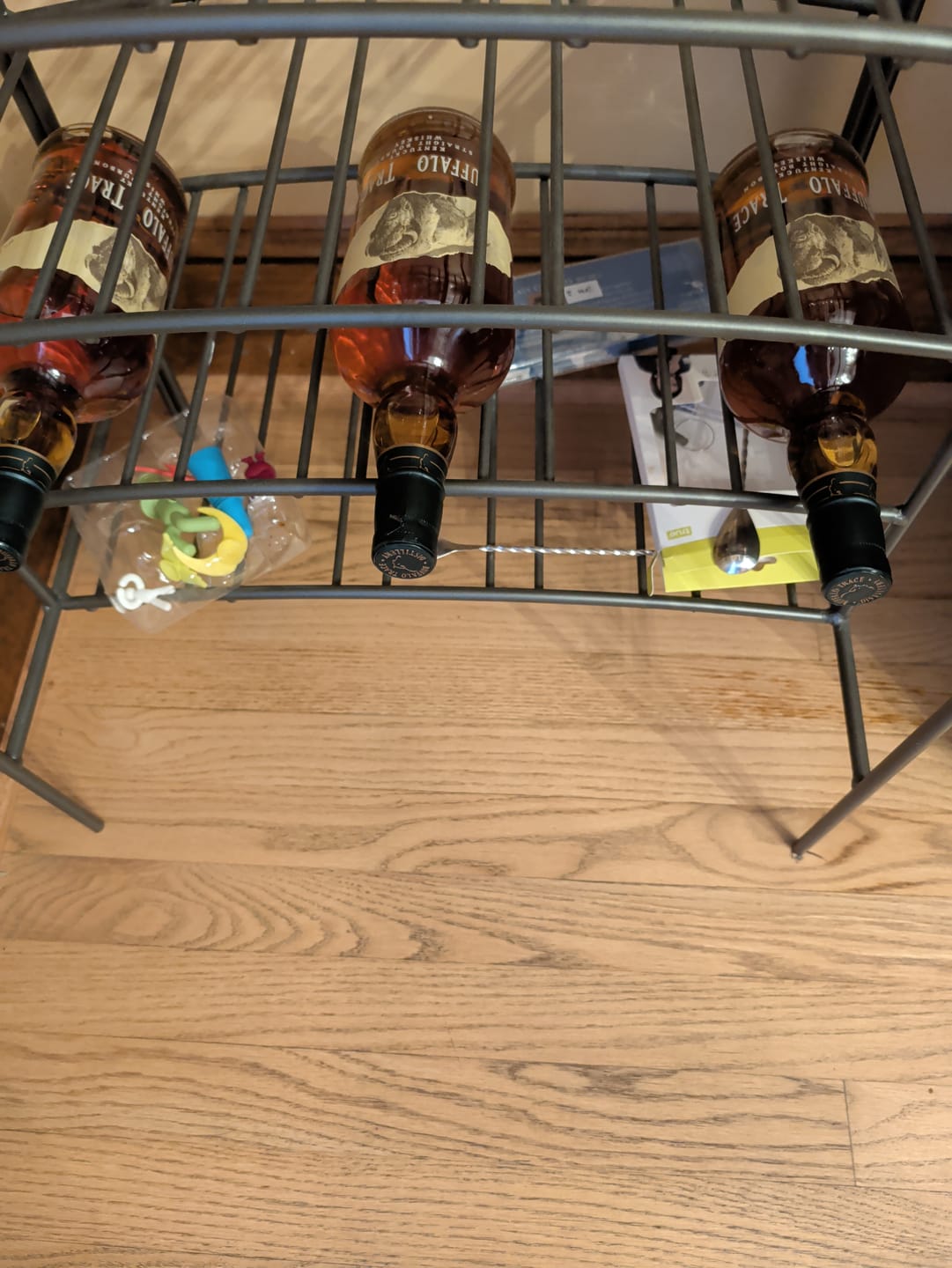Customer photo review of Buffalo Trace Bourbon Whiskey 6 Pack