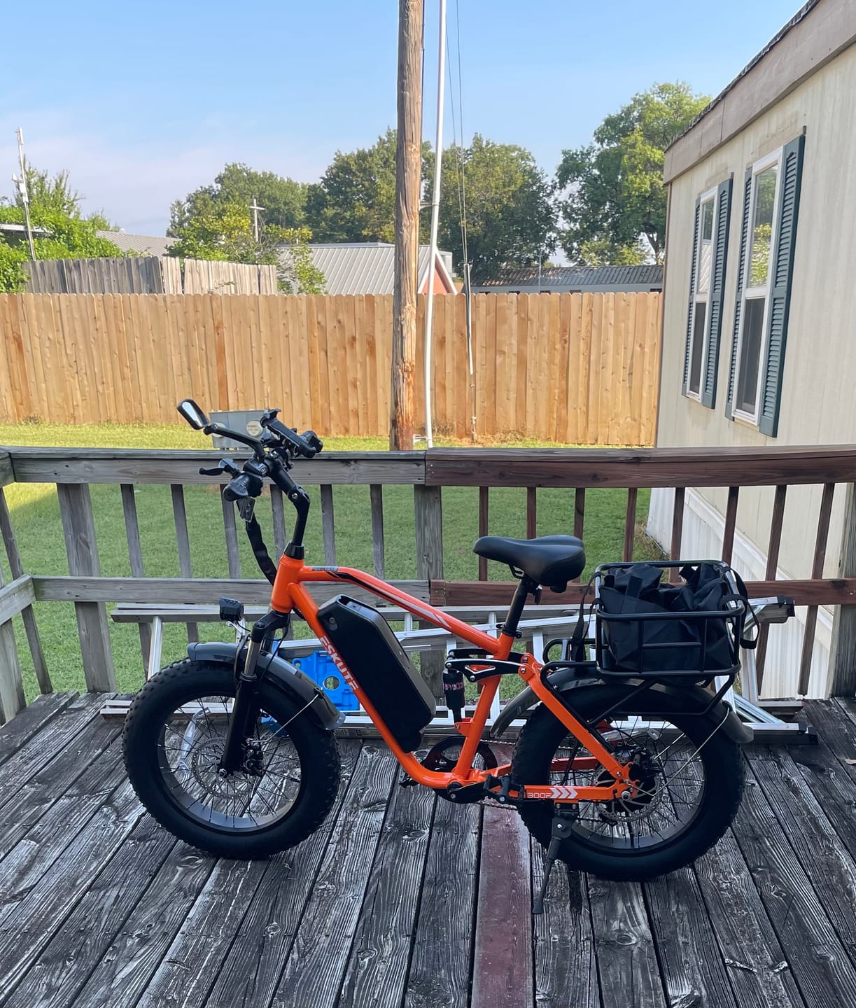 Customer photo review of Eskute® M300F All-Terrain Electric Bike