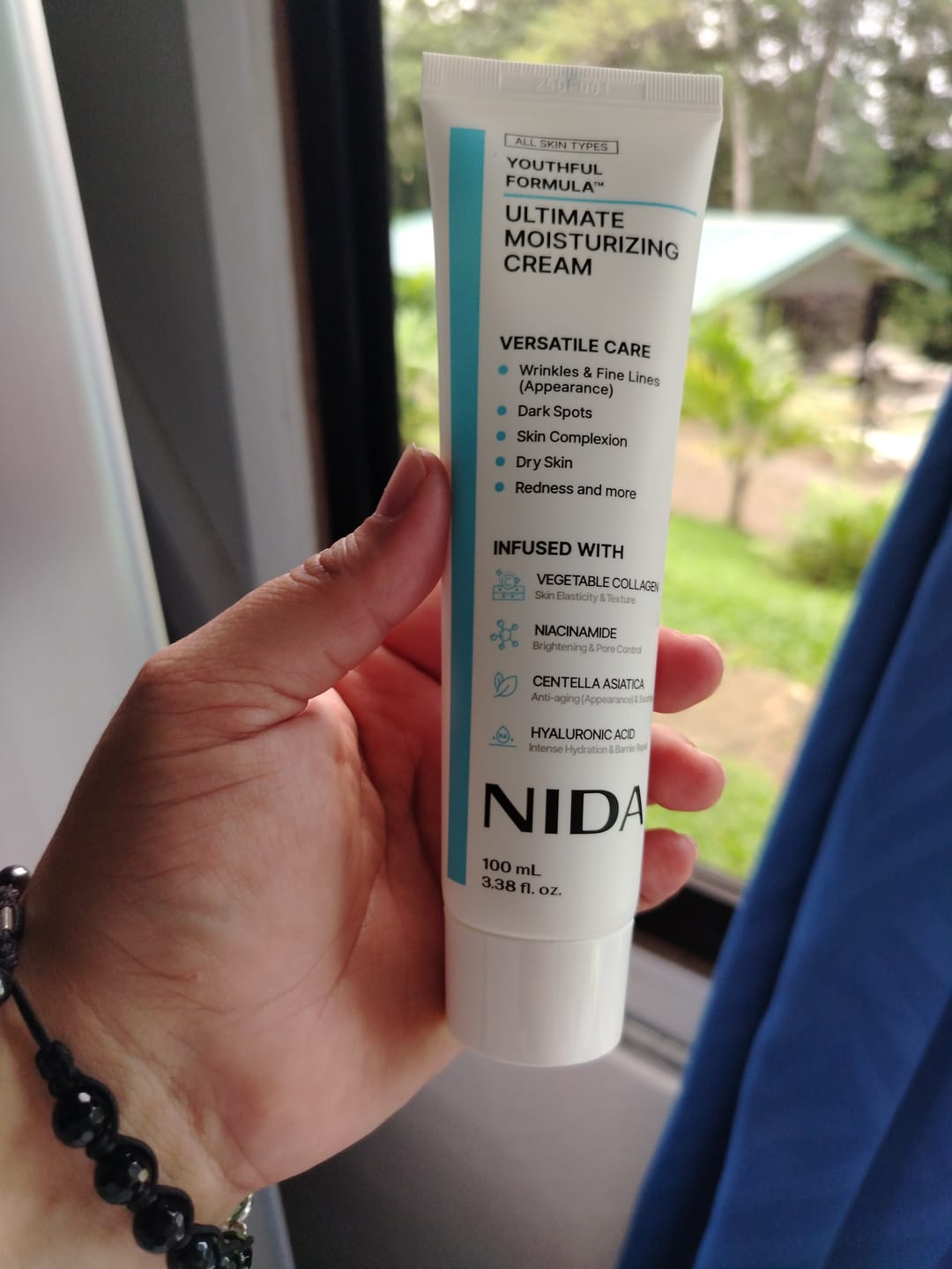 Customer photo review of Ultimate Moisturizing Cream