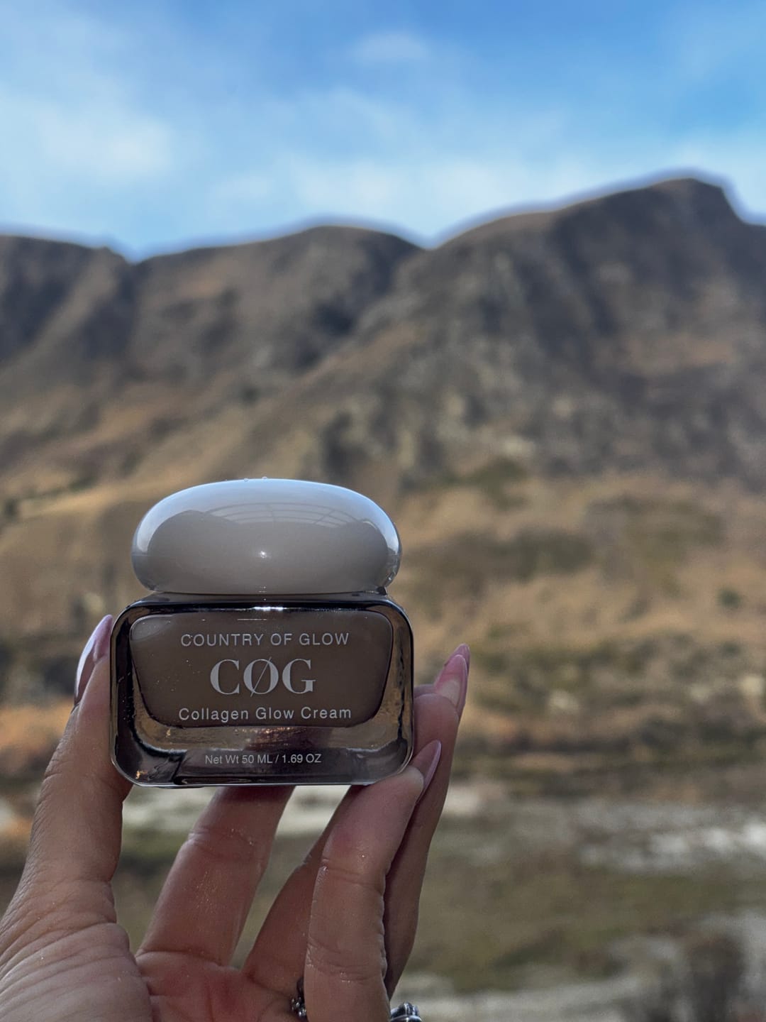 Customer photo review of Collagen Glow Cream
