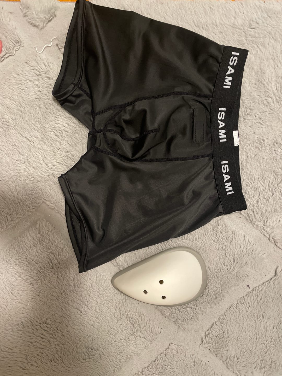 Customer photo review of Cup Compression Shorts