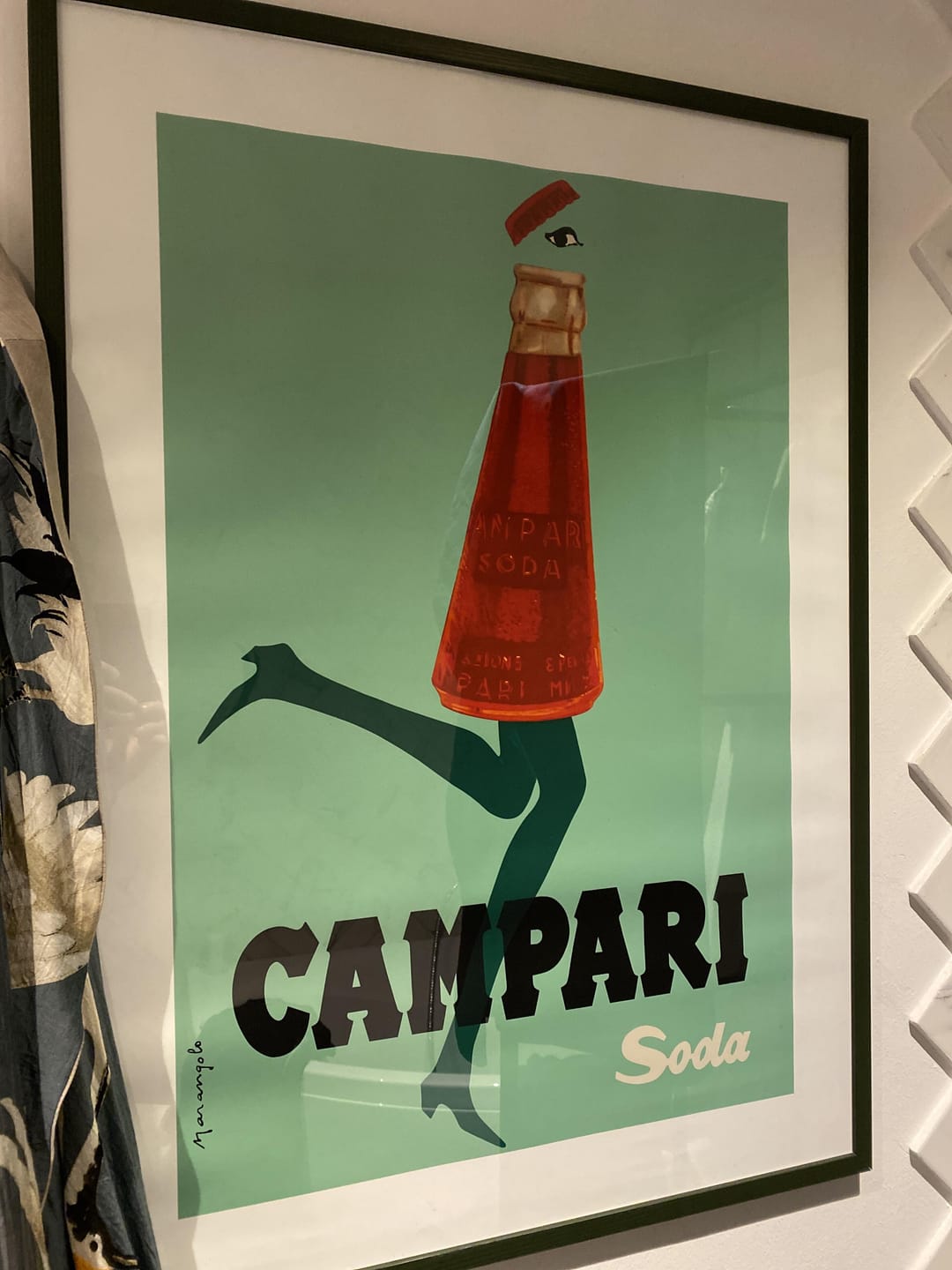Customer photo review of Campari Soda - Art Print