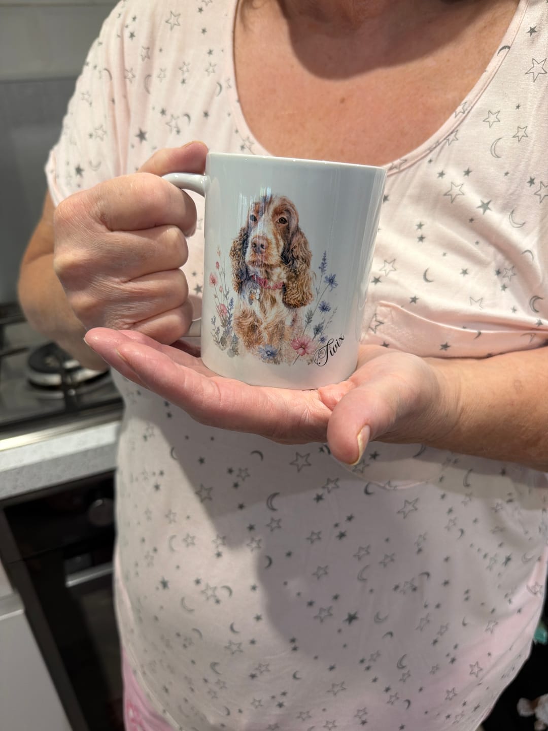 Customer photo review of Watercolour - Personalised Mug