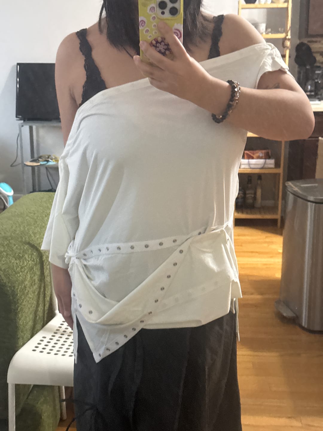 Customer photo review of LUA SNAP MULTI-WEAR IN MILK