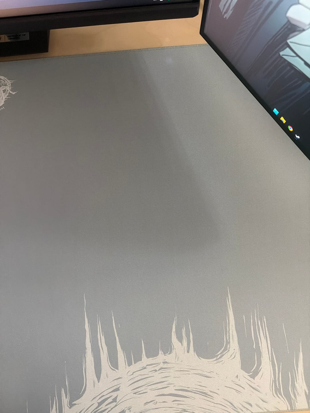 Customer photo review of Wraith Ace Series Poron Mousepad