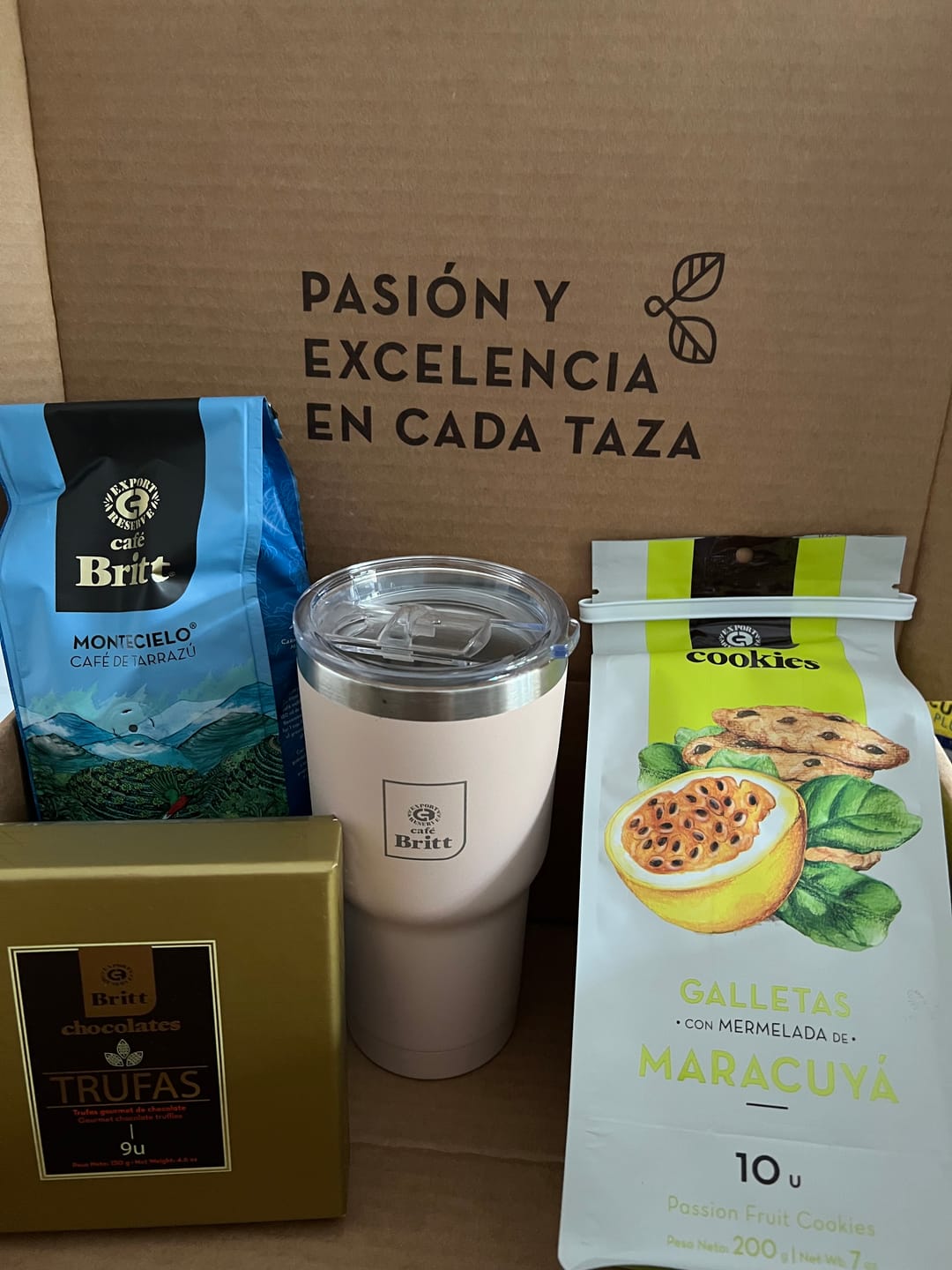 Customer photo review of Trufas Gourmet de Chocolate Britt