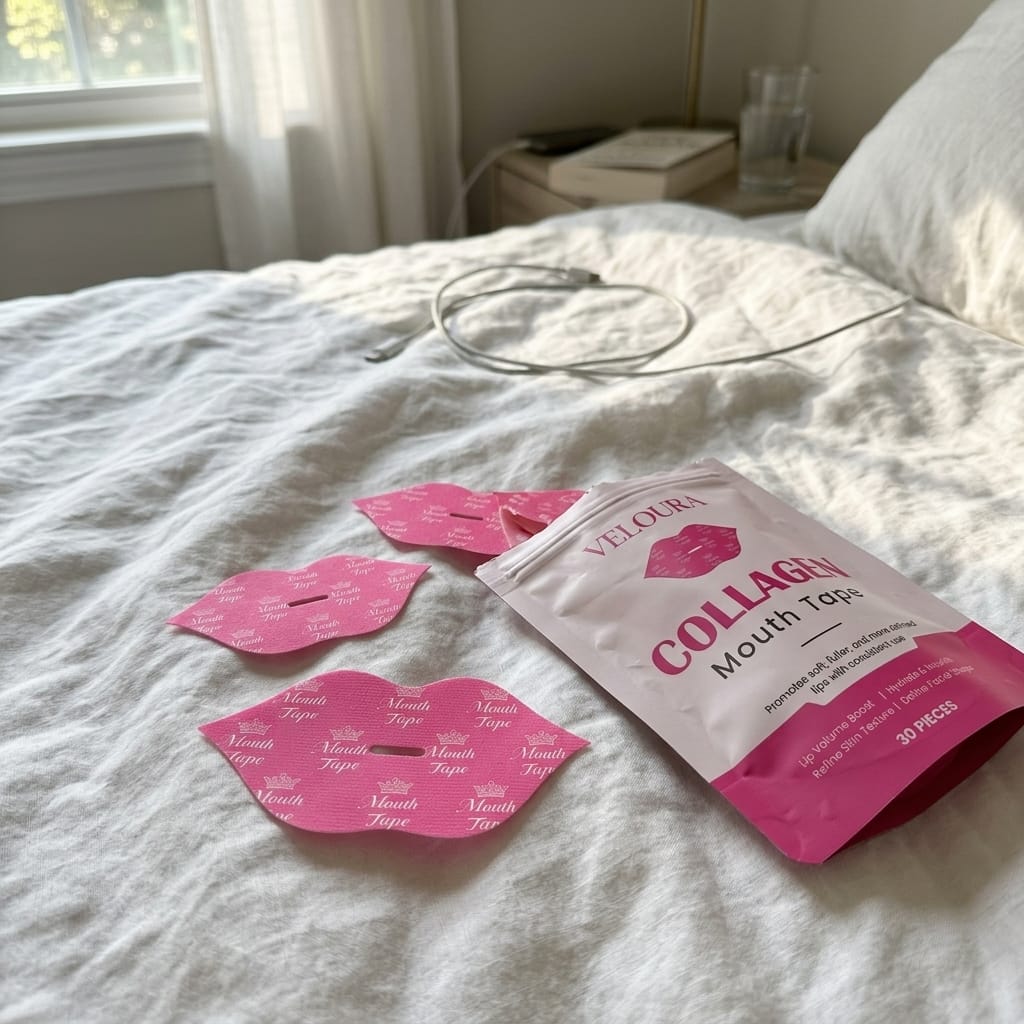 Customer photo review of Beauty Sleep Mouth Tape