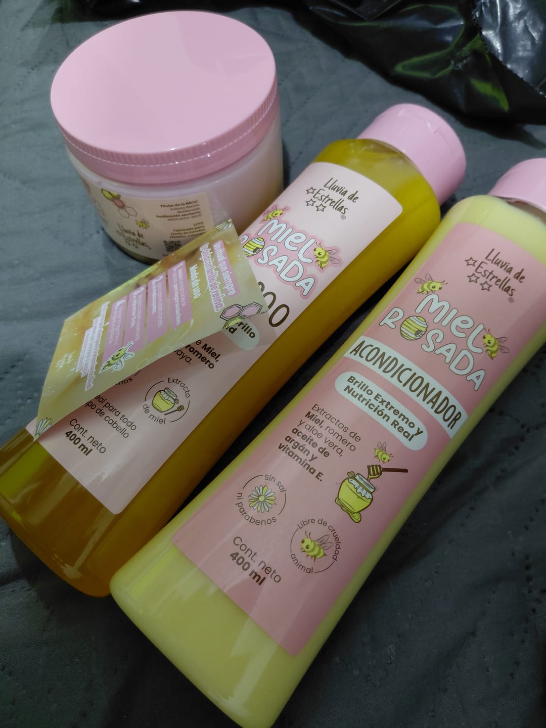 Customer photo review of LINEA MIEL ROSADA