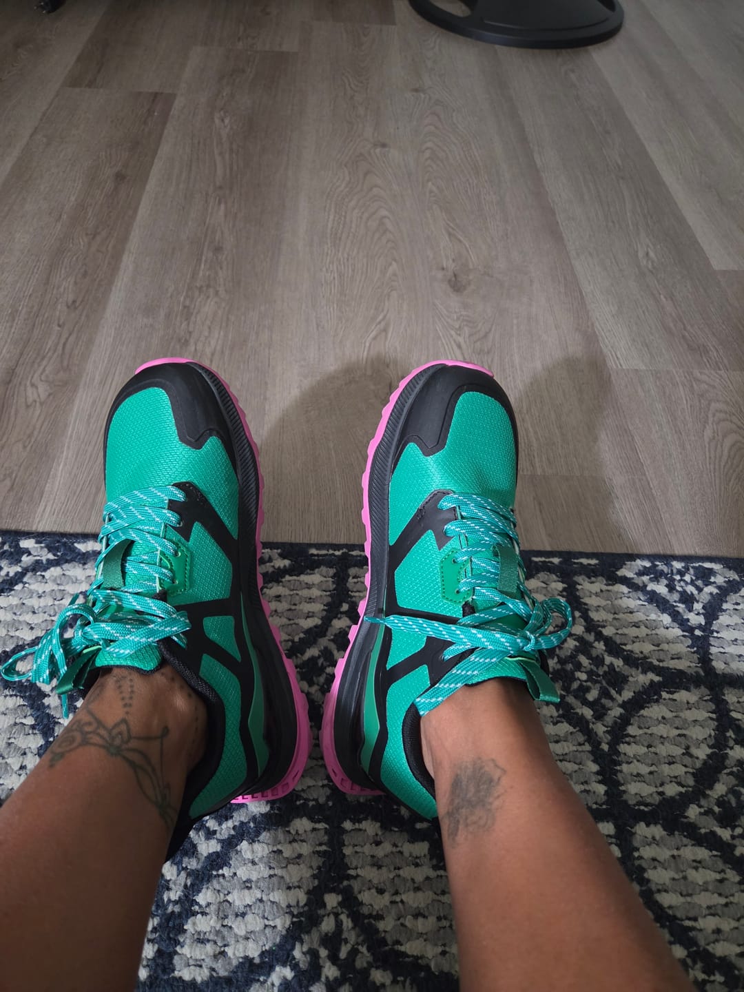 Customer photo review of Aurora - Wide Toe Sneakers