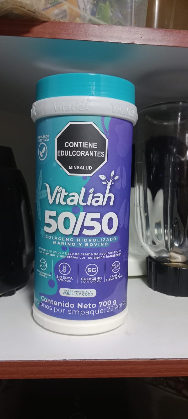 Customer photo review of Batido Colágeno Marino y Bovino 50/50 - 700 g