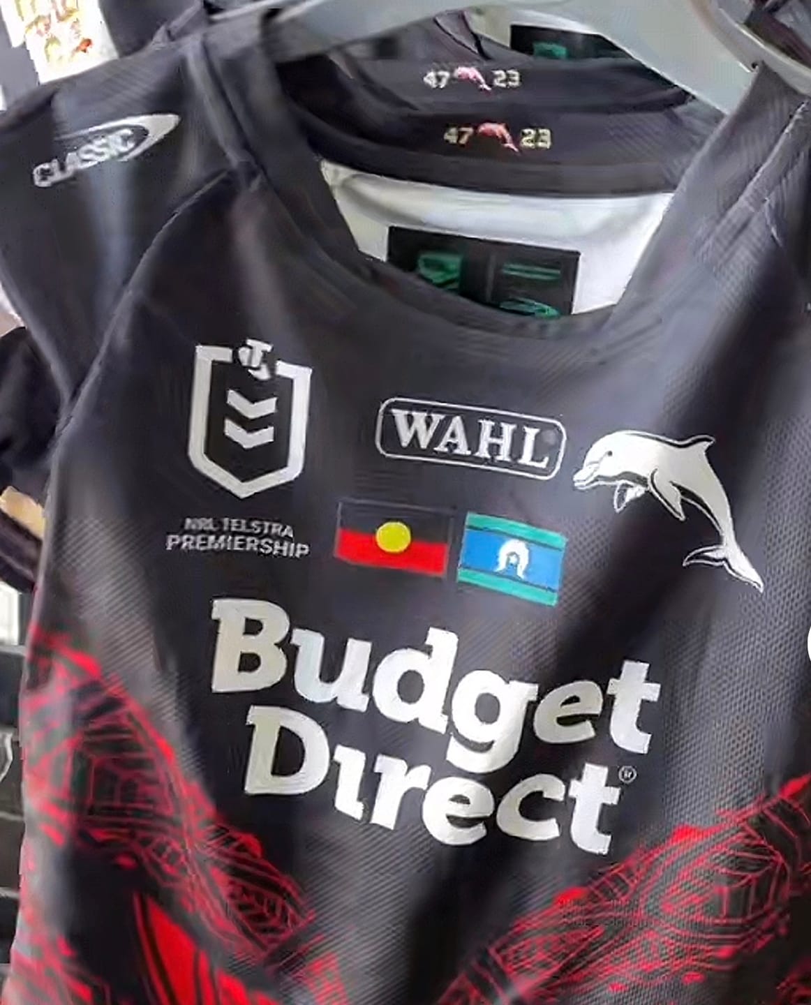 Customer photo review of 2026 Dolphins Indigenous Jersey