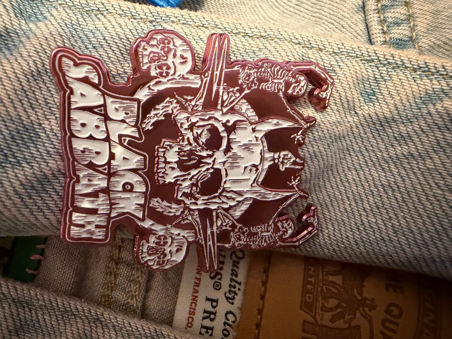 Customer photo review of Black Sabbath - The Wizard - Pin