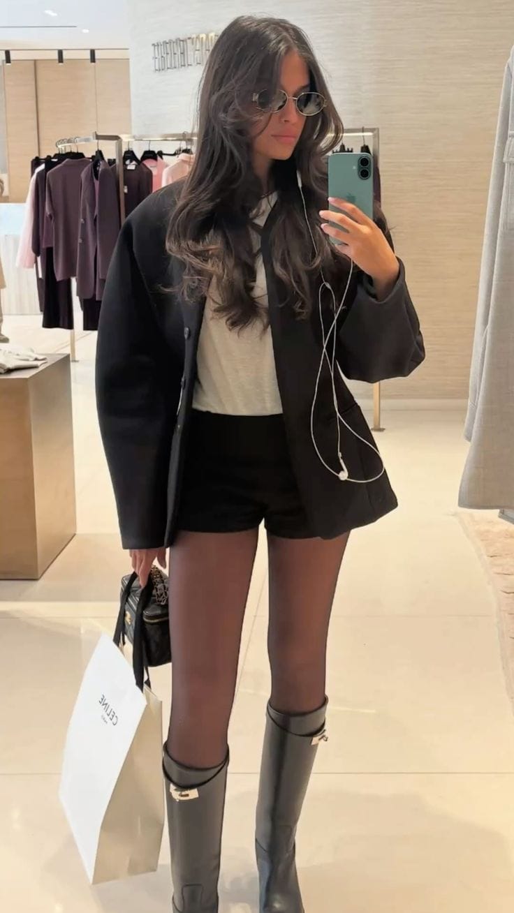 Customer photo review of Saint Remy  Leather Boots