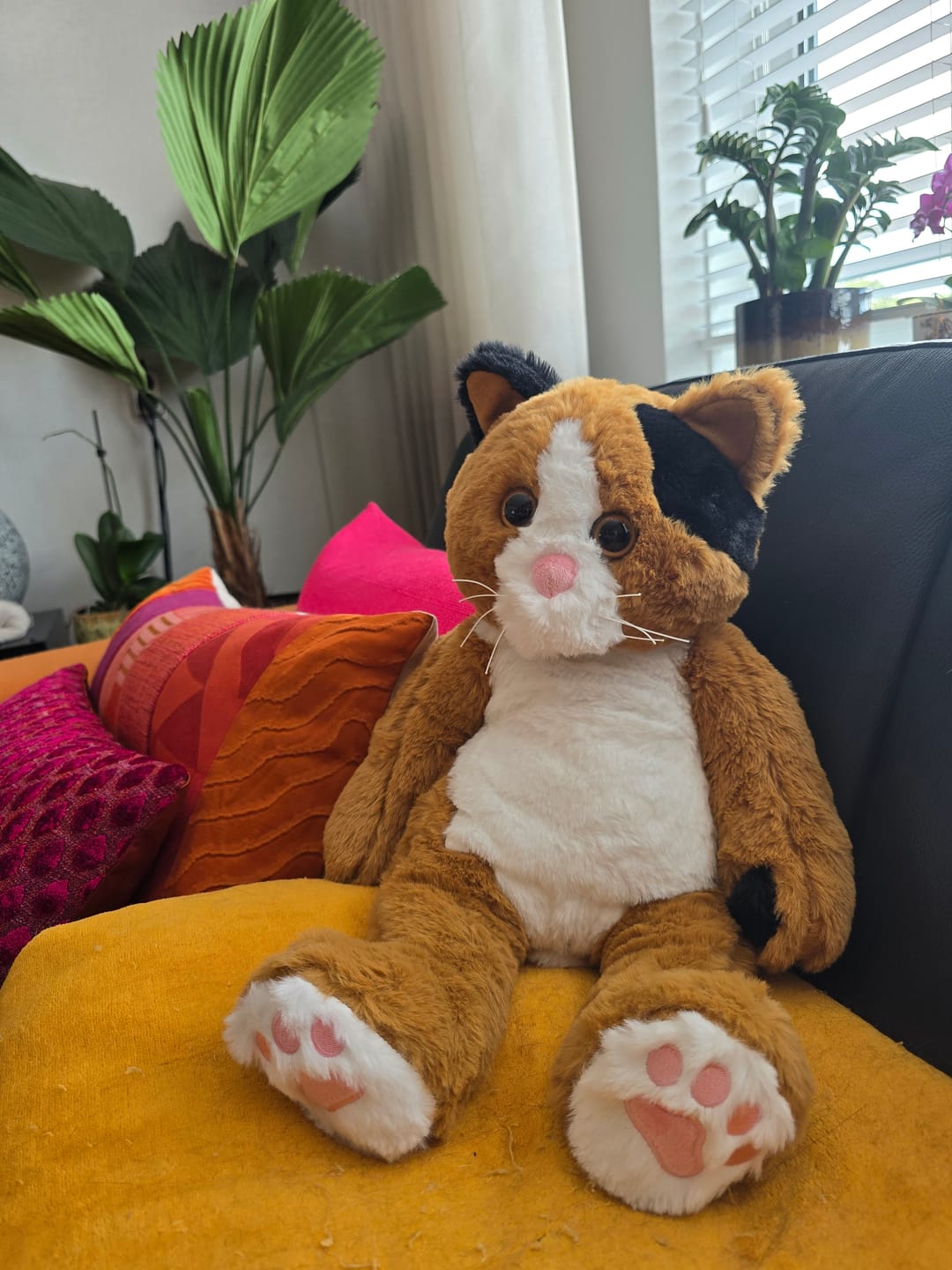 Customer photo review of Verzwaringsknuffel Kat 2,2 kg