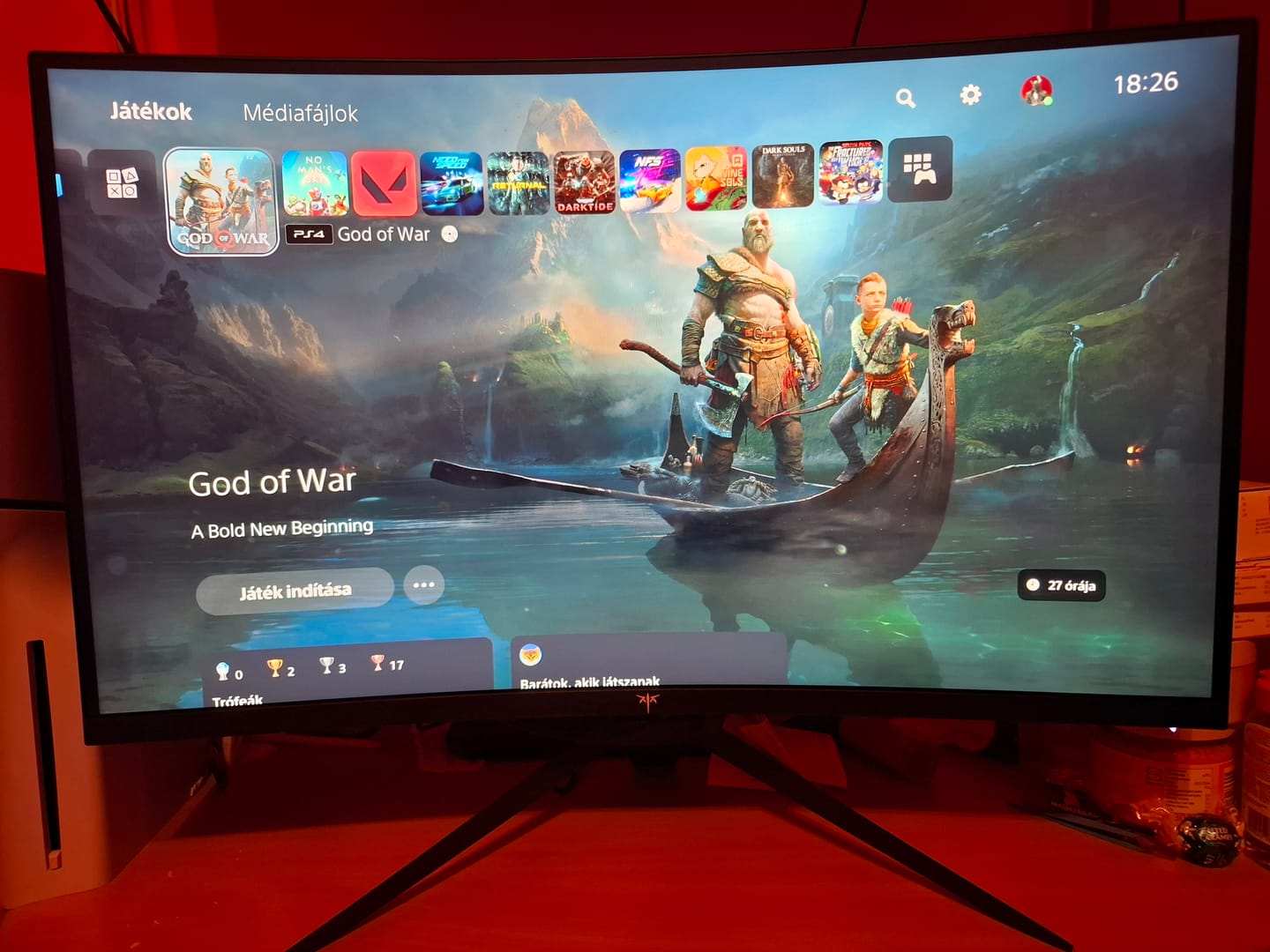 Customer photo review of KTC H27S17 Curved Gaming Monitor