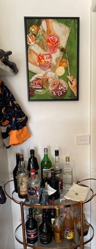 Customer photo review of Pomegrante Cocktails