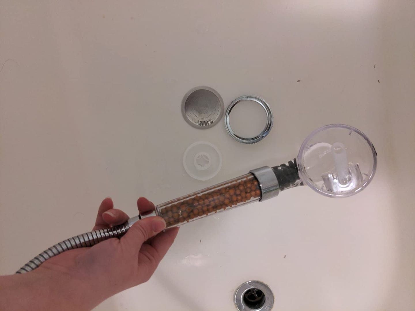 Customer photo review of AquaClear | Duschkopf mit Filter
