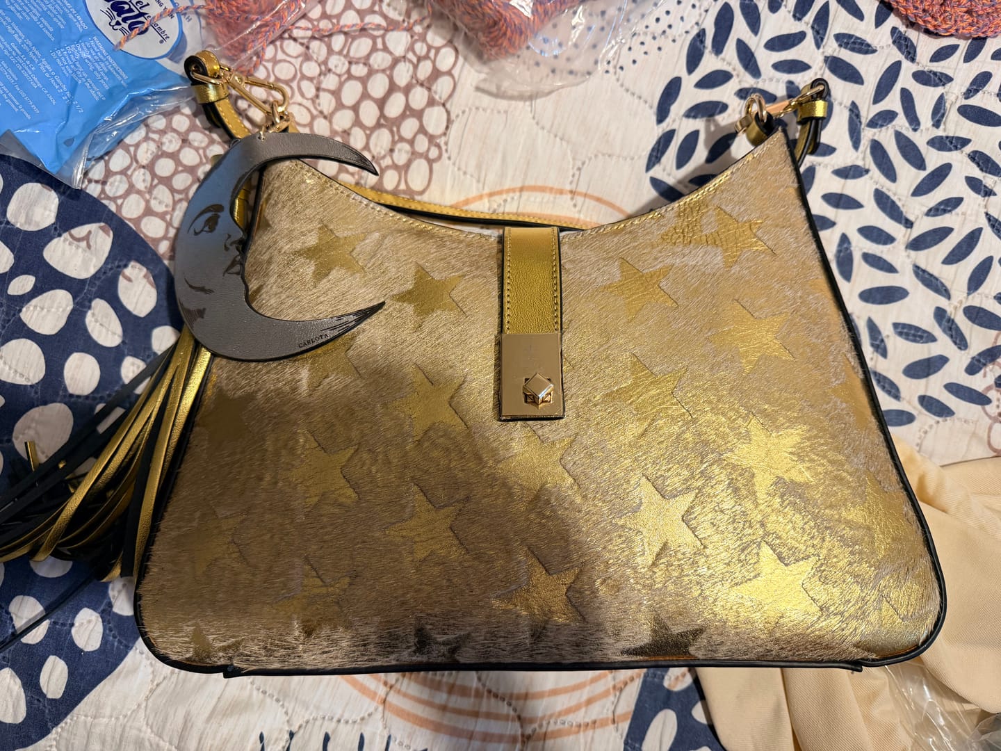 Customer photo review of SHOULDER ESTRELLA ORO