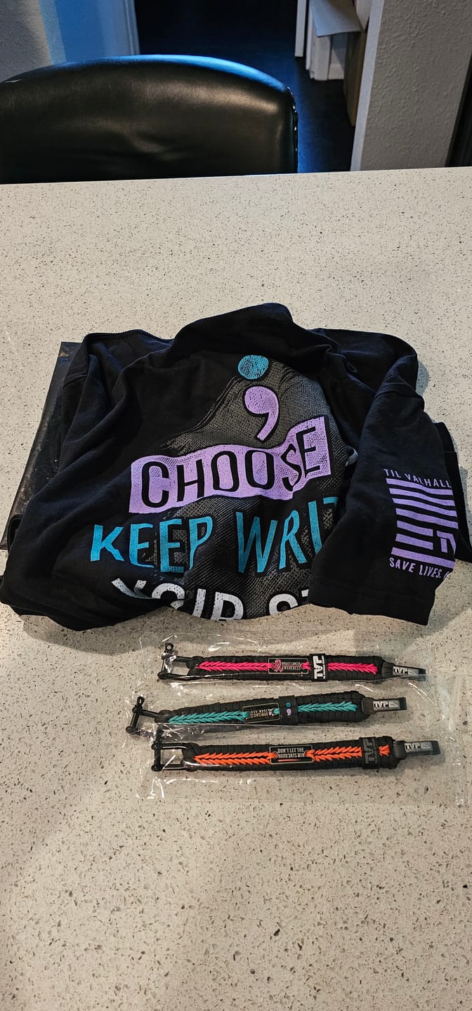 Customer photo review of Keep Writing Your Story