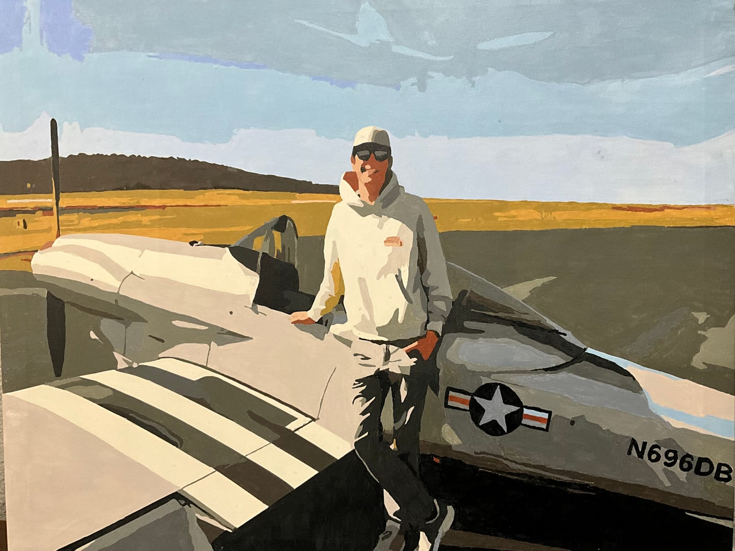 Customer photo review of Custom Paint By Numbers Kit – Turn Your Favorite Photo Into Art